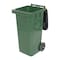 Vestil 32 Gal Poly Trash Can, Green TH-32-GRN - alternate 3